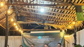 Foto : Anggota DPRD Samarinda, M. Andriansyah saat Menjadi Pembicara di Acara Diskusi Publik HMI.