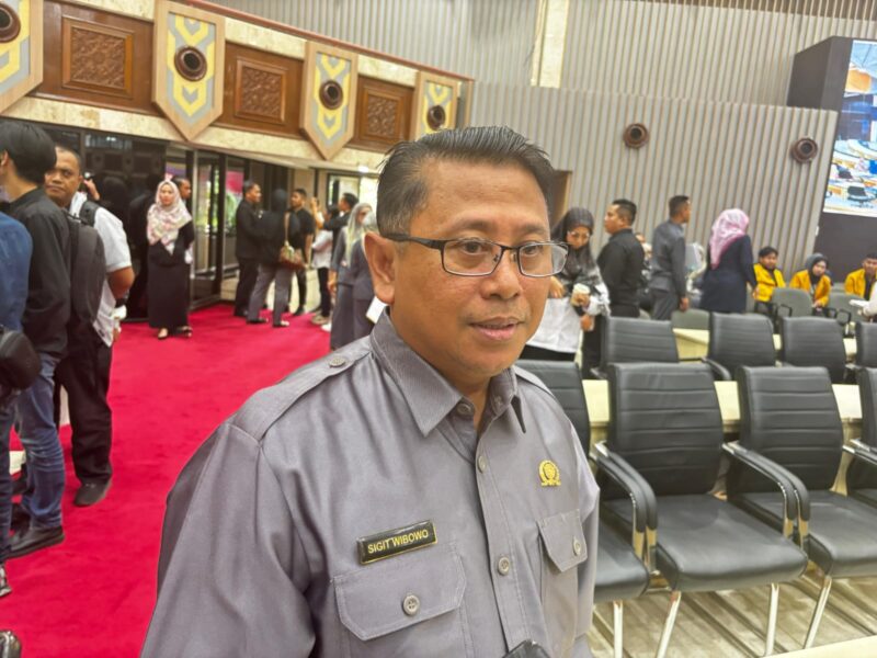 Anggota Komisi II DPRD Kaltim, Sigit Wibowo.