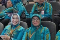 Sekretaris DPRD Kaltim, Norhayati Usman, Saat hadiri HKG PPK di Gor Kadrie Oening. (Humas DPRD Kaltim)