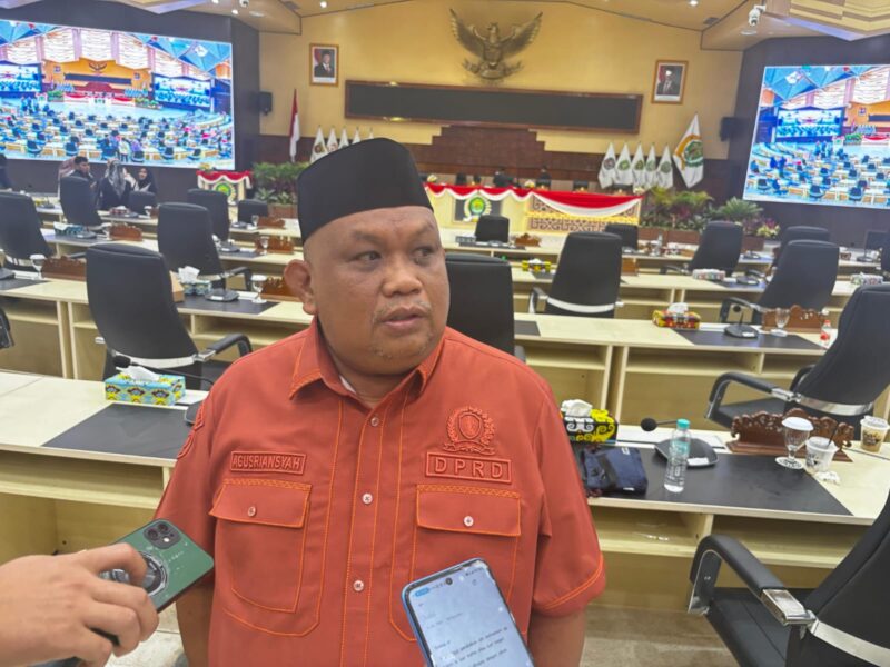 Anggota Komisi IV DPRD Kaltim, Agusriansyah Ridwan.