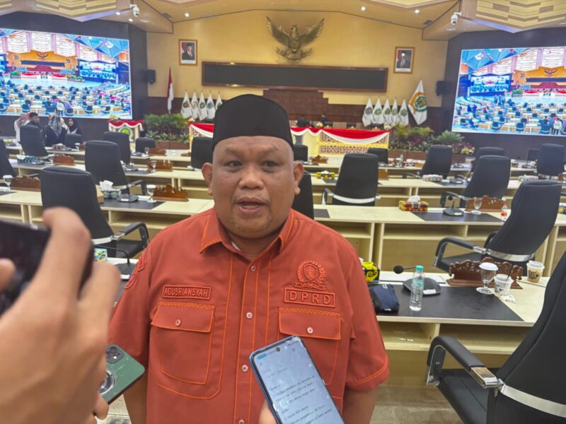 Anggota Komisi IV DPRD Kaltim, Agusriansyah Ridwan.