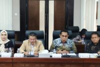 Darlis Pattalongi Terima Kunjungan DPRD Kutai Timur. (ist)