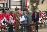 Rapat Paripurna Ke-20 DPRD Kukar. (Info Nusa)