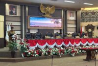 Rapat Paripurna ke-21 DPRD Kukar. (Info Nusa)