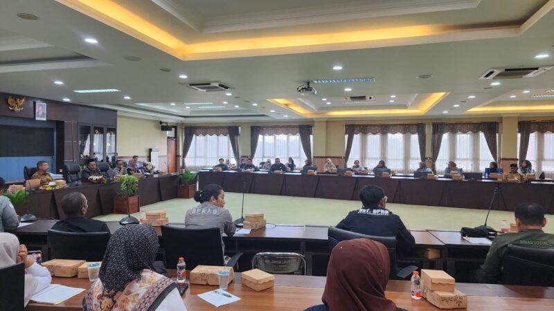 RDP Pimpin DPRD Kukar Ahmad Yani pada Selasa 22 Juli 2025. (Indo Nusa)