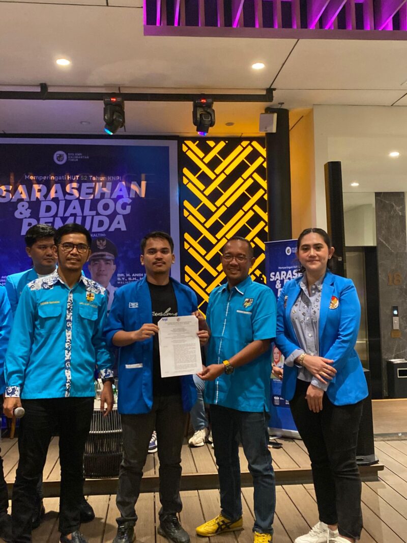 Irwansyah Terima SK Caretaker KNPI PPU