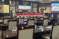 Rapat Paripurna ke-23 DPRD Kukar mengenai pengesahan Raperda pembentukan tujuh desa baru. (Info Nusa)