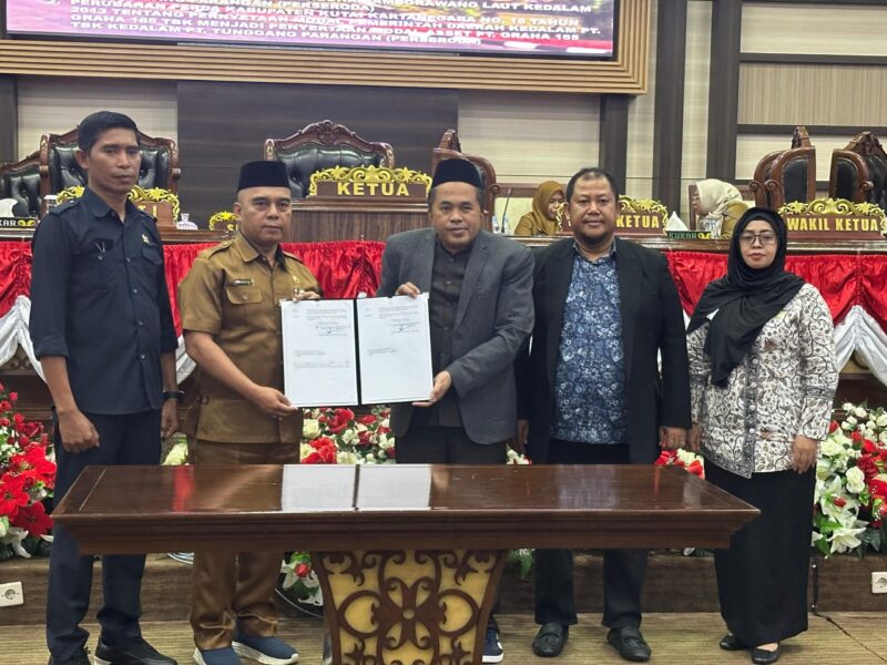 Rapat Paripurna ke-24 DPRD Kukar tentang pengajuan Raperda di luar Propemperda. (Info Nusa)