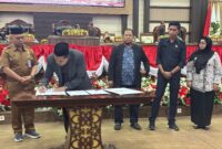 Rapat Paripurna ke-25 Masa Sidang III DPRD Kukar. (Info Nusa)