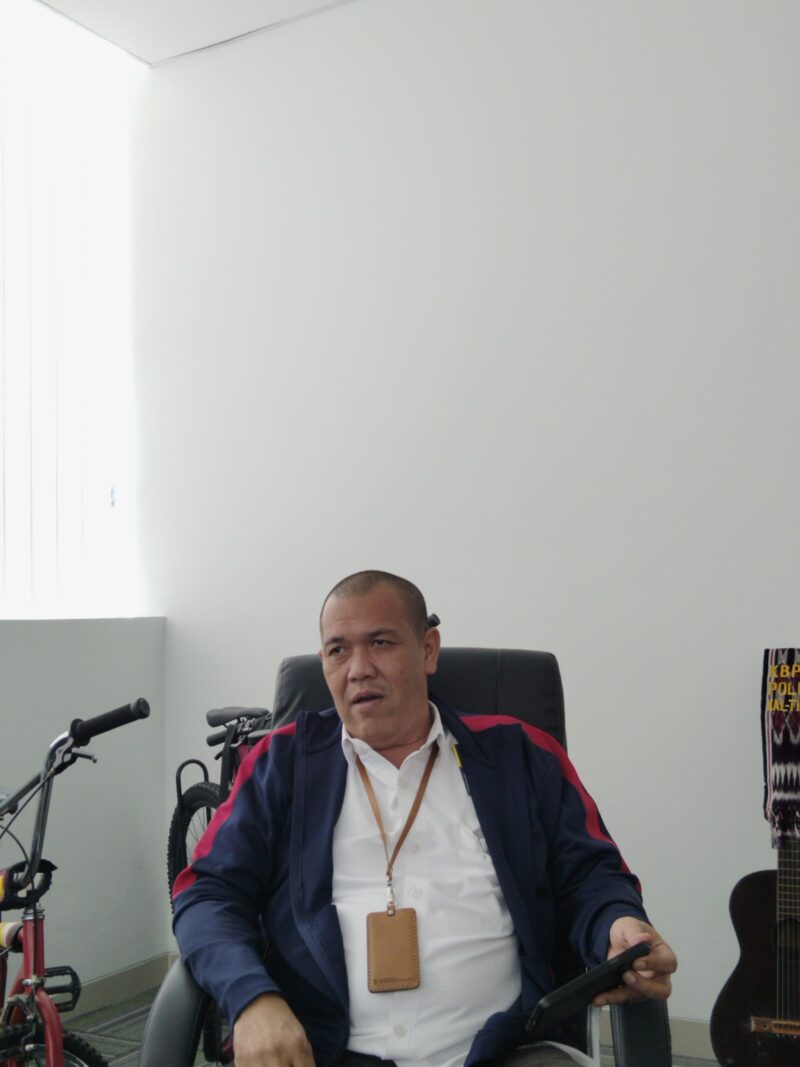 Kepala Bidang Pembudayaan Olahraga Dispora Kaltim, A.A Bagus Surya Saputra Sugiarta