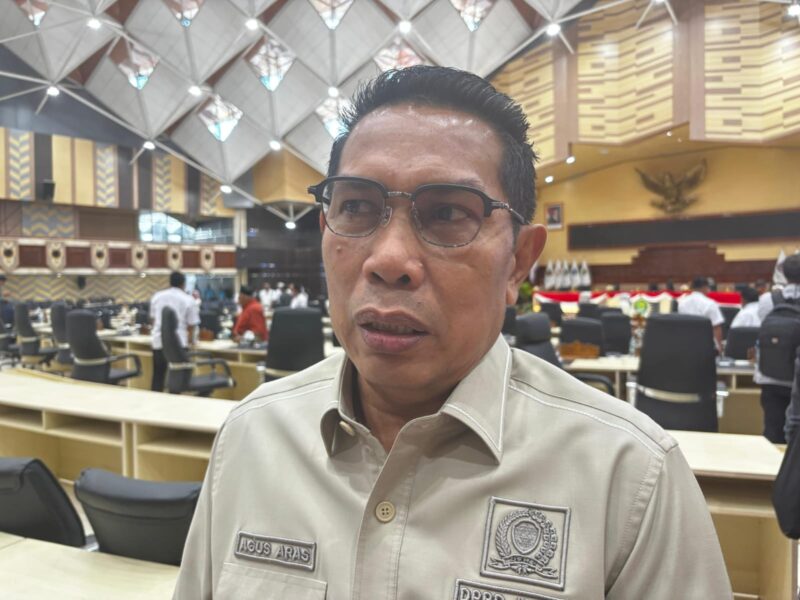 Anggota Komisi IV DPRD Kaltim, Agus Aras.