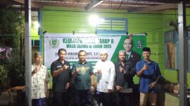 Desman Minang Endianto Anggota DPRD Kukar Dapil I Reses di Jalan Kartini Kelurahan Melayu. (Infonusa)