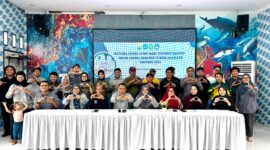 Dokumentasi Bersama Prodi Akuakultur & Pihak Masyarakat.