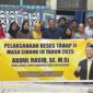 Anggota DPRD Kukar Dapil I Abdul Rasid saat lakukan Reses di Kelurahan Loa Tebu.