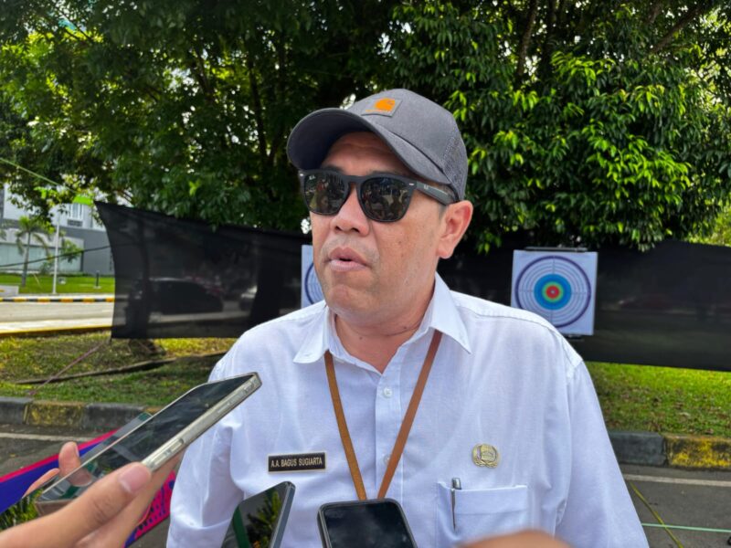 Kepala Bidang Pembudayaan Olahraga Dispora Kaltim, A.A Bagus Surya Saputra Sugiarta