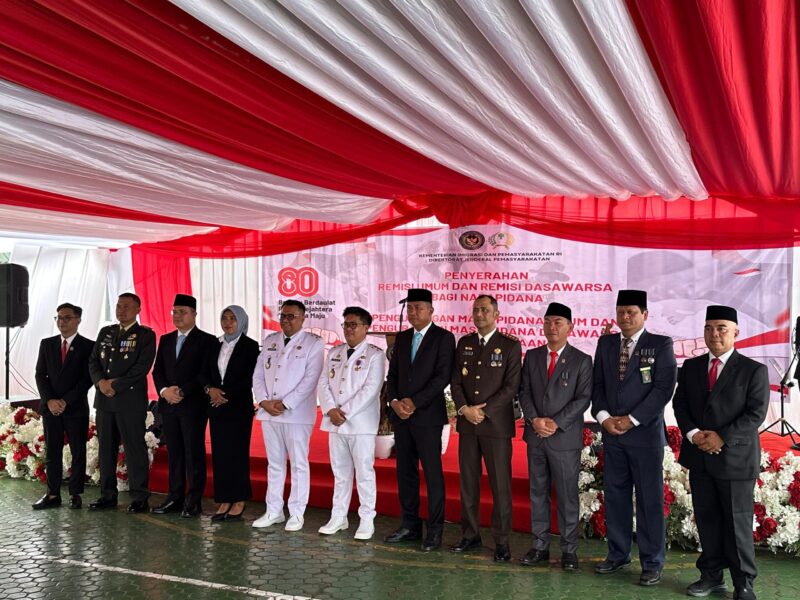 Akbar Haka Hadiri Pemberian Remisi di Lapas Tenggarong.
