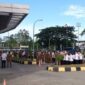 Suasana Apel Pagi Dispora Kaltim. (Istimewa)