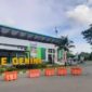 Kondisi Jalan Lingkar Stadion Kadrie Oening.