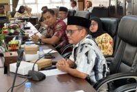 Muhammad Idham saat RPD Komisi IV DPRD Kukar.