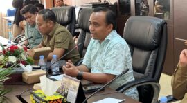 Anggota DPRD Kukar Desman Minang Endianto pada RDP.
