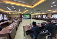 RDP Komisi I DPRD Kukar bersama pihak terkait, di Ruang Banmus.