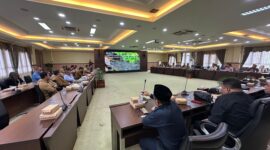 RDP Komisi I DPRD Kukar bersama pihak terkait, di Ruang Banmus.
