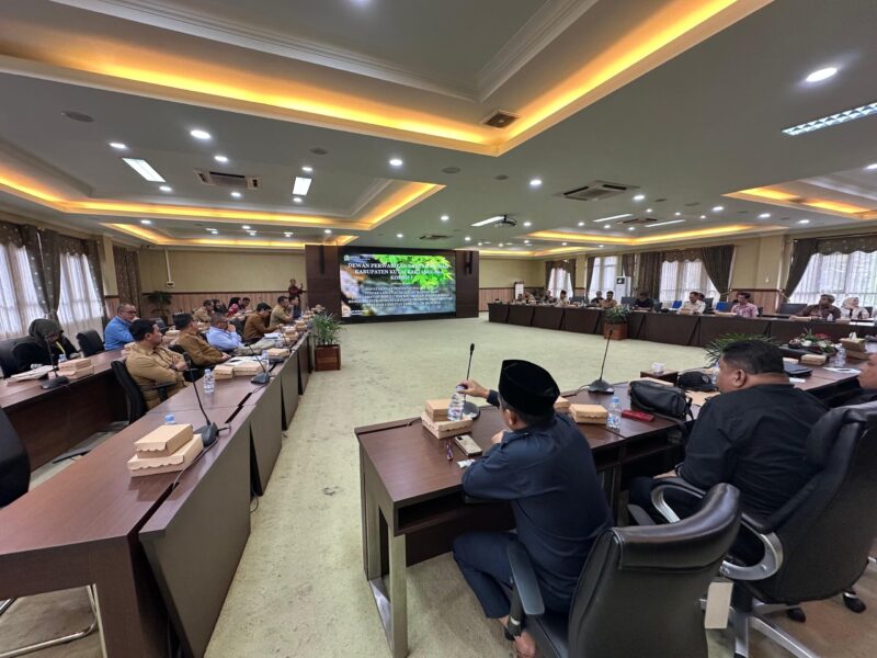 RDP Komisi I DPRD Kukar bersama pihak terkait, di Ruang Banmus.