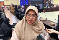 Anggota DPRD Kukar Dapil I Fatlon Nisa.