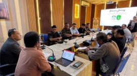 Suasana Komisi I DPRD Kukar ketika kunjungan dengan Kesbangpol Balikpapan. (Istimewa