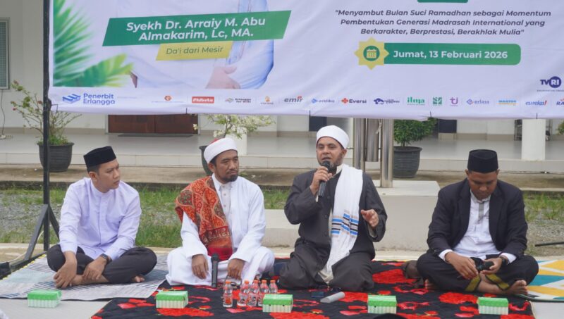 tausiyah tarhib Ramadhan oleh Syekh Dr. Arraiy M. Abu Almakarim, Lc., M.A., dai asal Mesir.
