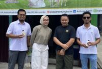 Kunjungan Ketua Kadin Kaltim, Putri Amanda