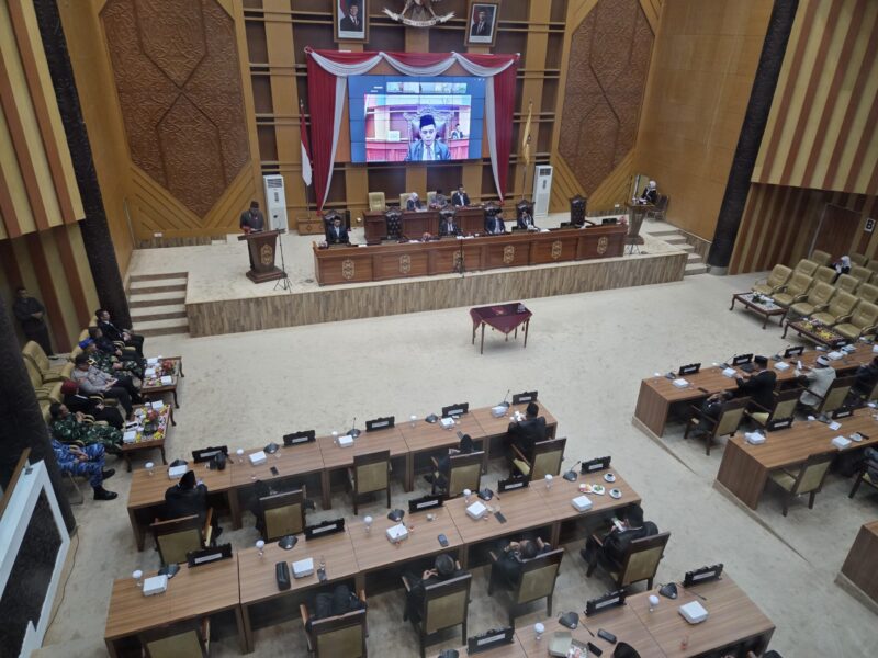 Foto : Rapat Paripurna DPRD Kota Samarinda Masa Persidangan II Tahun 2026