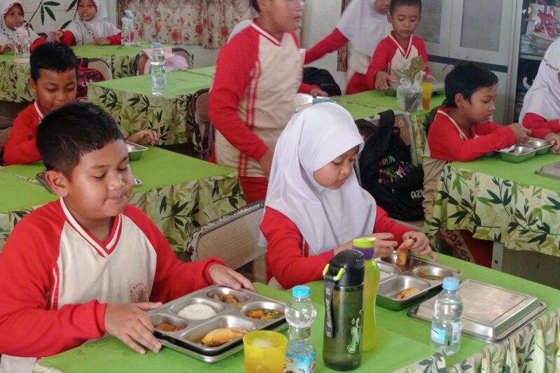 Potret Program Makan Bergizi Gratis. (istimewa)