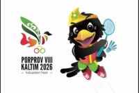 logo dan tema Porprov Kaltim 2026 (foto:Ist)