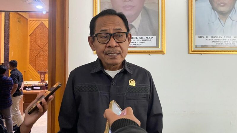 Ketua Bapemperda DPRD Samarinda, H. Kamaruddin.