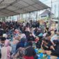 Foto: Suasana Beseprah Erau Adat Kutai 2026.