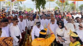 Foto: Suasana Puncak Erau Adat Kutai 2026.