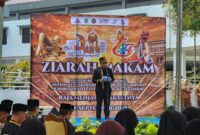 Fo‎to: Sambutan Bupati Kukar, Aulia Rahman Basri saat Ziarah Makam.