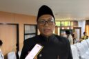 Foto: Sekda Kukar, Sunggono saat Tanggapan Fraksi di Sidang Paripurna DPRD Kukar.