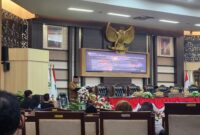 Foto: Suasana Rapat Paripurna.