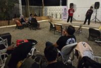 Foto: Pertunjukan rutin yang digelar di Haha Cafe Tenggarong. (Istimewa)