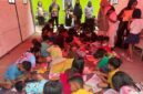 Foto: Dinas Pemberdayaan Perempuan dan Perlindungan Anak (DP3A) Kabupaten Kutai Kartanegara (Kukar) memberikan pendampingan psikososial kepada anak-anak korban kebakaran.