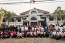 Foto: Foto bersama pada kegiatan Easy Run dan senam bersama Adhyaksa Runners.