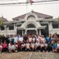 Foto: Foto bersama pada kegiatan Easy Run dan senam bersama Adhyaksa Runners.