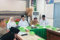 Foto: Rapat pembahasan persiapan peringatan Hari Santri Nasional 2026 yang berlangsung di Aula Kantor Kementerian Agama (Kemenag) Kabupaten Kukar. (Istimewa)