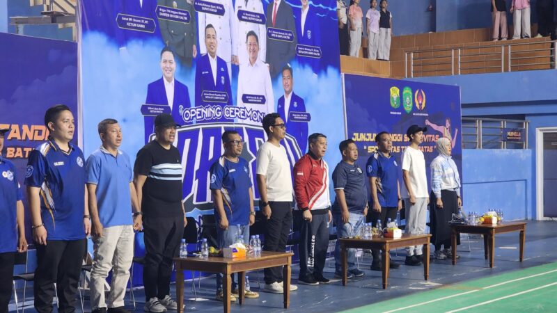 Foto: Suasana saat pembukaan PORSENI GAMKI Kukar 2026.