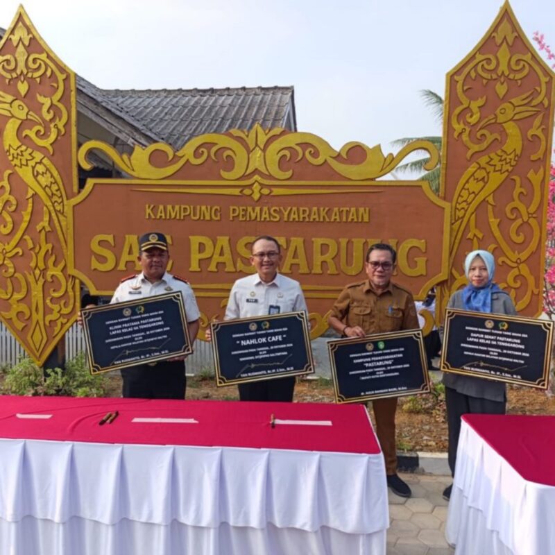 Foto: Momen Penandatanganan kegiatan pengembangan SAE Pastarung