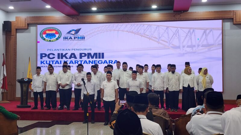 Foto: Momen Pelantikan PC IKA PMII Kukar.
